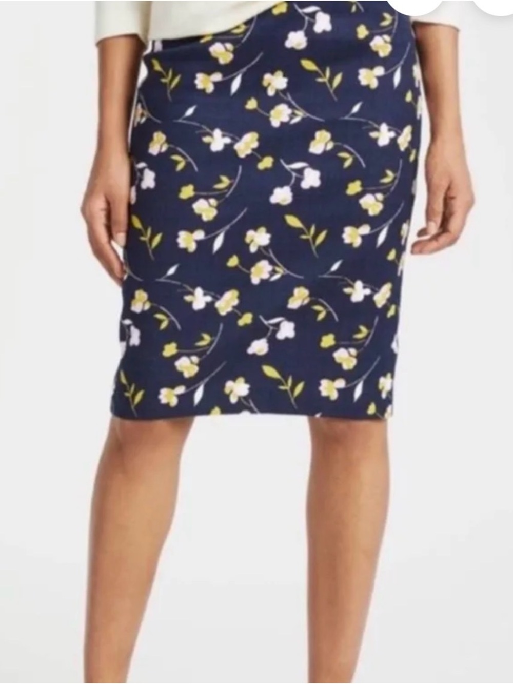Boden "Martha" Floral Pencil Skirt 12 R
